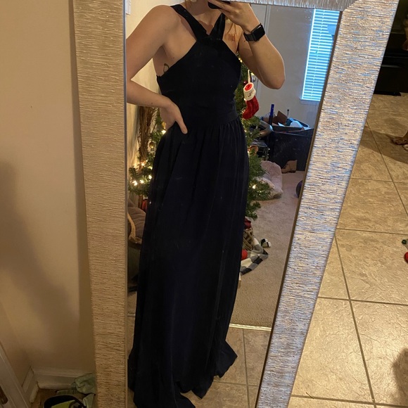 Lulus Dresses & Skirts - ✨Navy LuLus Maxi Dress✨